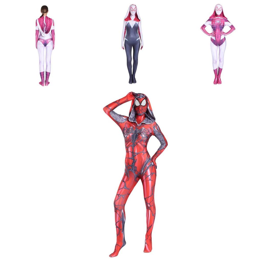 Premium Spider Gwen Stacy Costume With Comfortable Breathable Material For Cosplay Events