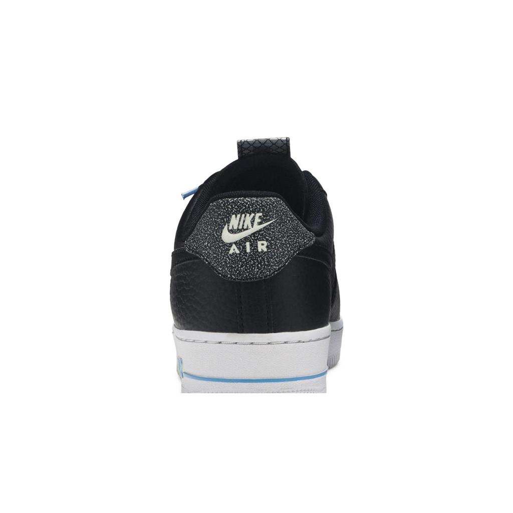 Nike Womens Air Force 1 '07 Lux 'Black Reflective' (women's sizes) Black / Light Blue / White / Black Skateboard Shoes 898889 015