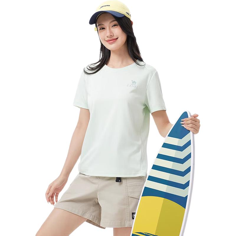 CAMEL Unisex Quick-Dry Short Sleeve T-Shirt