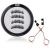 Best Selling Magnetic Lashes Natural Magnets 3d False Magnetic Lashes No Glue with Magnetic Lashes Clip