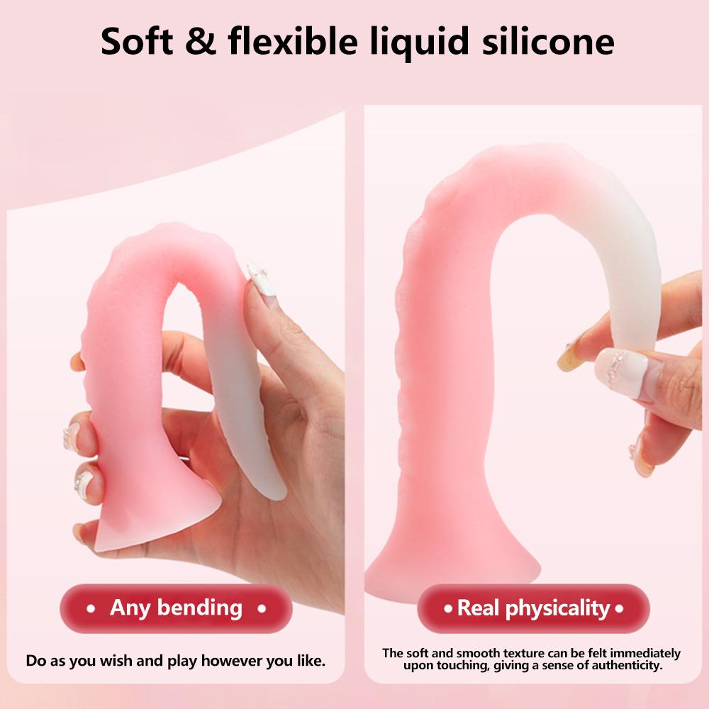Uzun Anal Butt Plug Silikon Canavar Dildo Penis Anüs Vajina Dilatörü Ahtapot Dokunağı Hayvan Penisi Kadınlar Erkekler İçin Seksi Oyuncaklar Alet