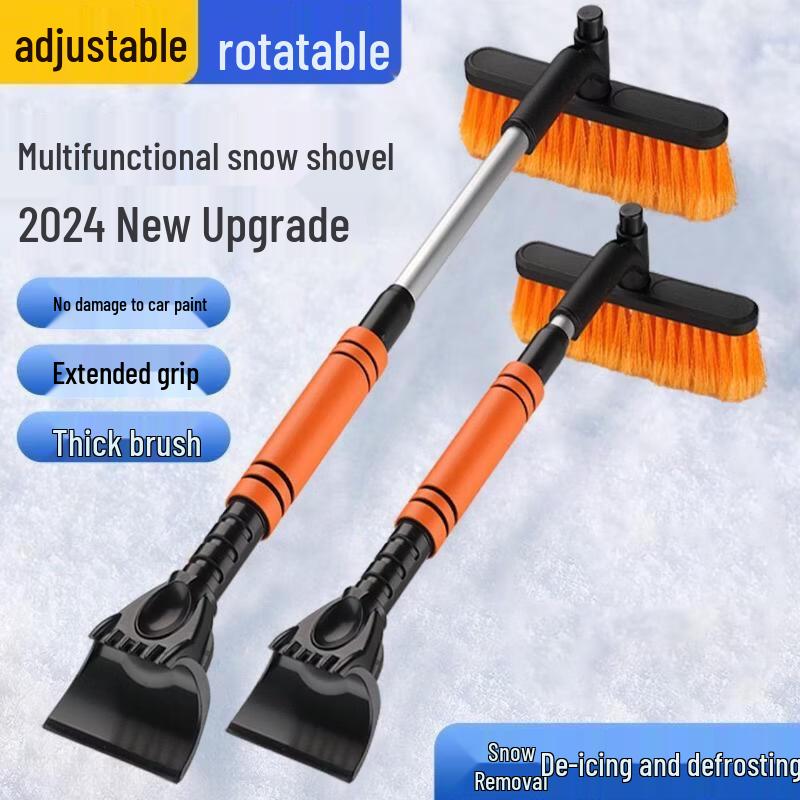 

SEE KEAN Telescopic Double-Headed Car Snow Shovel & Ice Scraper