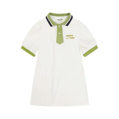 EBAER Girls' Summer Casual Lapel Dress