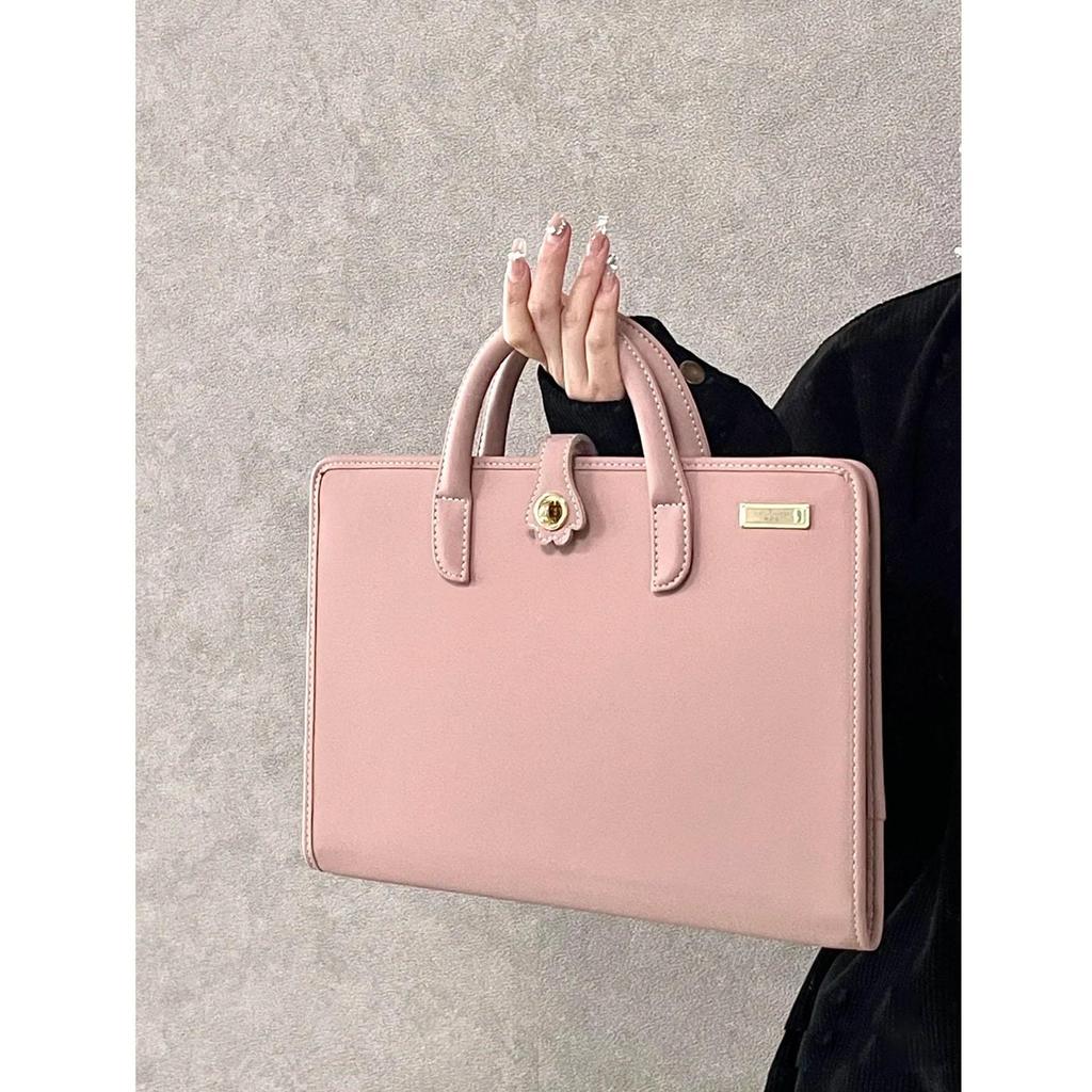 Computer Bag Tablets Computer Storage Handbag Women Travel Storage Pouch Laptop Bags Commuting Portable Storage Organizer