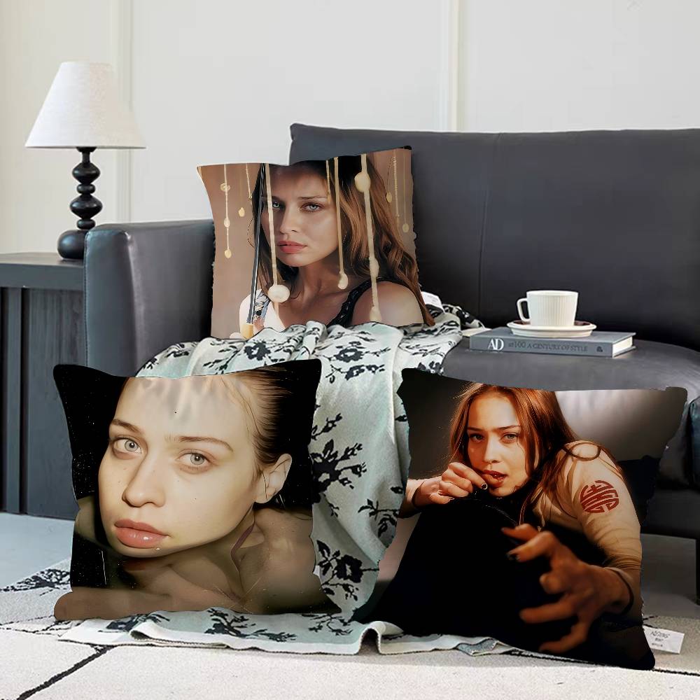 F-Fiona A-Apfel Kissen Geschenk Heim Büro Dekoration Schlafzimmer Sofa Auto Kissenbezug Hülle 45x45