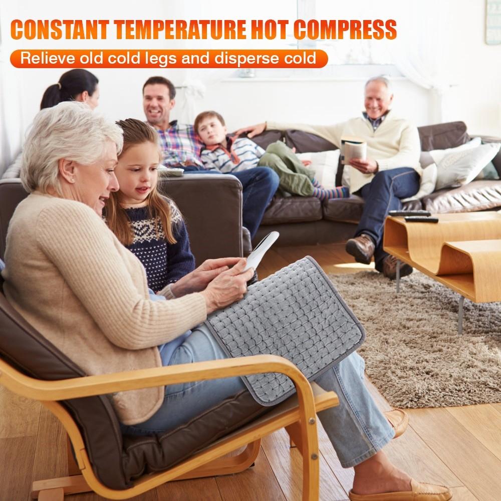 30X60CM Electric Heating Pad Washable Electric Thermotherapy Heating Blanket Menstrual Pain Relief Warm Pad For Office
