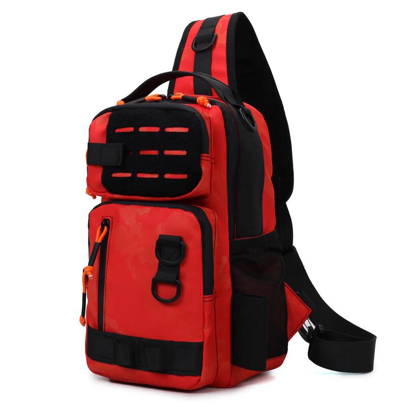 Hufeng Splash-Proof Fishing Chest Shoulder Bag 20-35L
