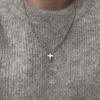Star Pendant Necklaces Four-pointed Star Chokers Necklaces Hot Girl Women Y2k Jewelry Alloy Material Party Accessories