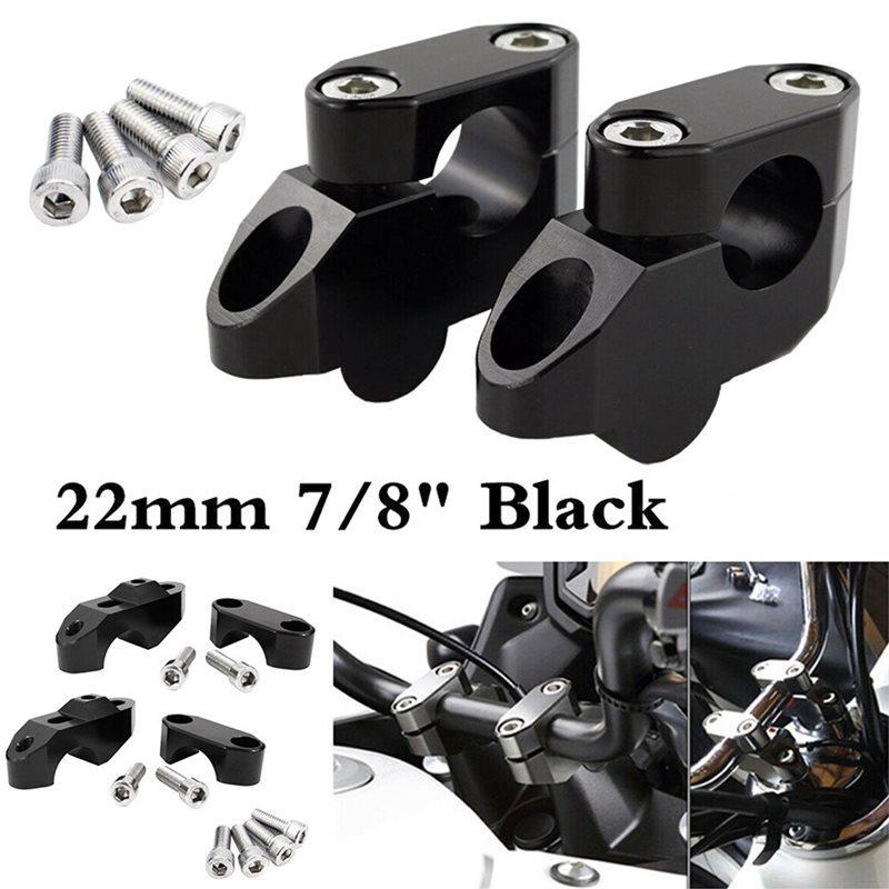 For General Use Handlebar Riser 22Mm 7/8" Offset Motorcycle Modification Raise Back Extend