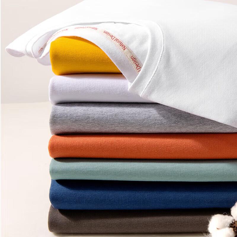 GENIOLAMODE Men's Casual Loose Fit Crew Neck T-Shirt