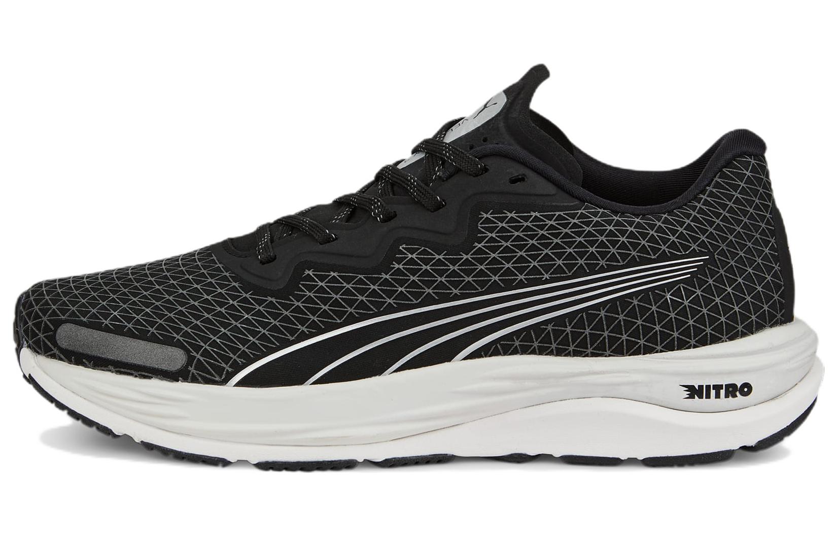 Puma Velocity Nitro 2 Wtr Black White Women s 376918-01 36