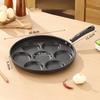 English: Non-Stick Egg Frying Pan Multi-Compartment Breakfast Grill Pan