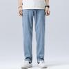 PLAYBOY Men's Tencel Loose Straight Leg Jeans