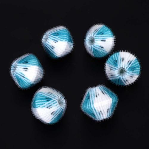 6-Piece Laundry Ball Set, Dryer Balls, Laundry Accessories, Drying Balls for Washing Machines and Dryers, Tangle Prevention