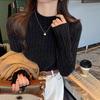 Gentle Sweater High Neck Pullover Knit Thick Women's Plush Autumn and Winter