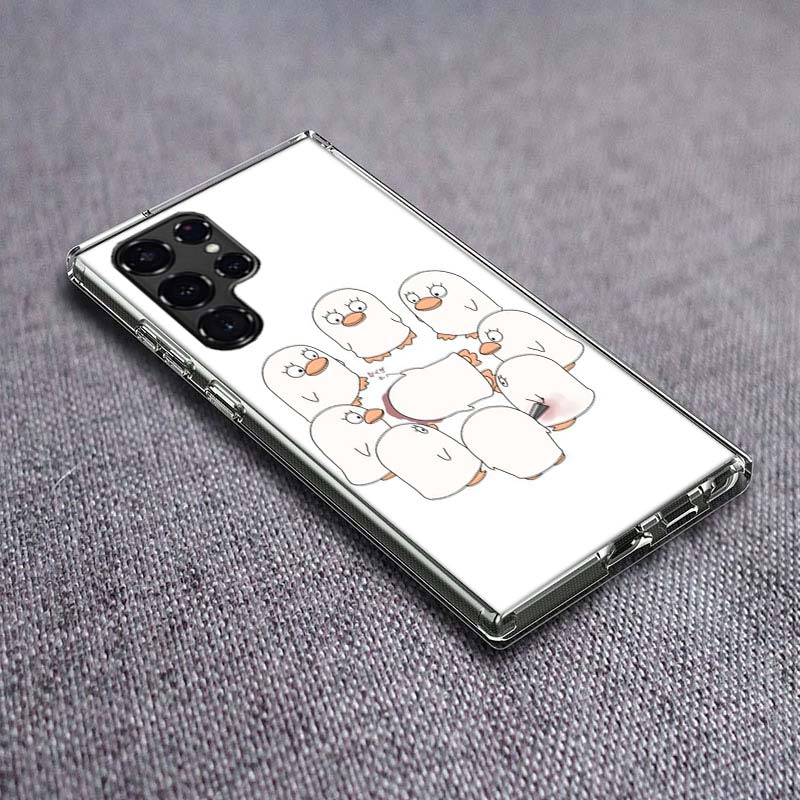 

Anime Gintama Mr. Raindrop Phone Case For Samsung Galaxy S24 S23 S21 S20 FE S22 S26 Ultra S25 Edge S10 Plus Cover Clear TPU Capa Samsung S24 Ultra