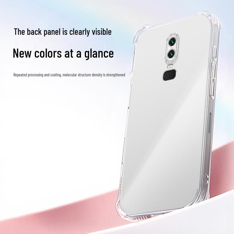 OnePlus 6T Transparent Airbag Anti-drop TPU Case