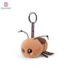Insect Series Plush Toy Bee Ladybug Cockroaches Spider Keychain For Accessories Bag Funny Pendant Keyring Fans Gifts