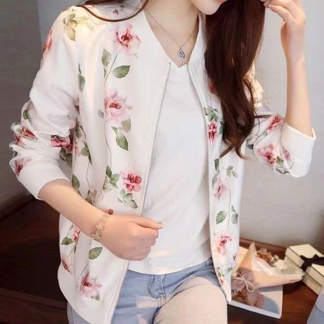 Women's Red Hooded Zip-Up Cardigan - New Year Battle Robe Style, Plus Velvet, Petite Loose Fit for Spring & Autumn