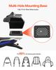 VEVOR Motorcycle Top Case, Universal Durable PP Material Motorbike Tail Box with Reflective Panel