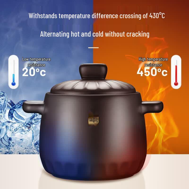 SUPOR High-Temperature Spodumene Ceramic Stew Pot