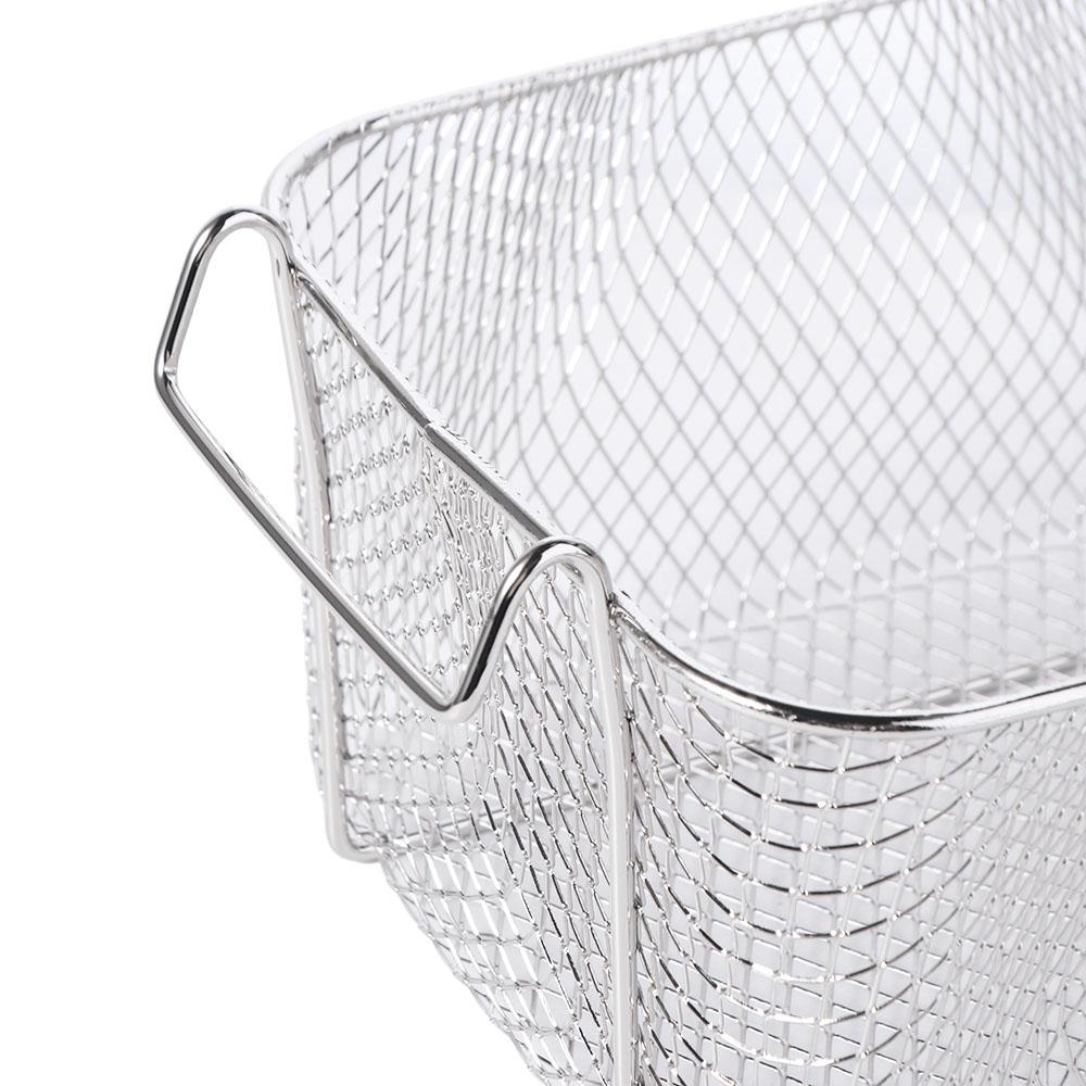 Detachable Handle French Fries Holder Nonstick Fryer Basket Portable Deep Fryer  Kitchen