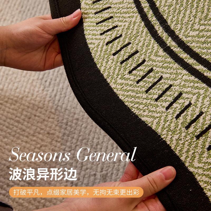 New Irregular Special-Shaped Sofa Cushion, Universal In All Seasons, High-End Straight Row Sofa, Seat Cushion Cover Cloth