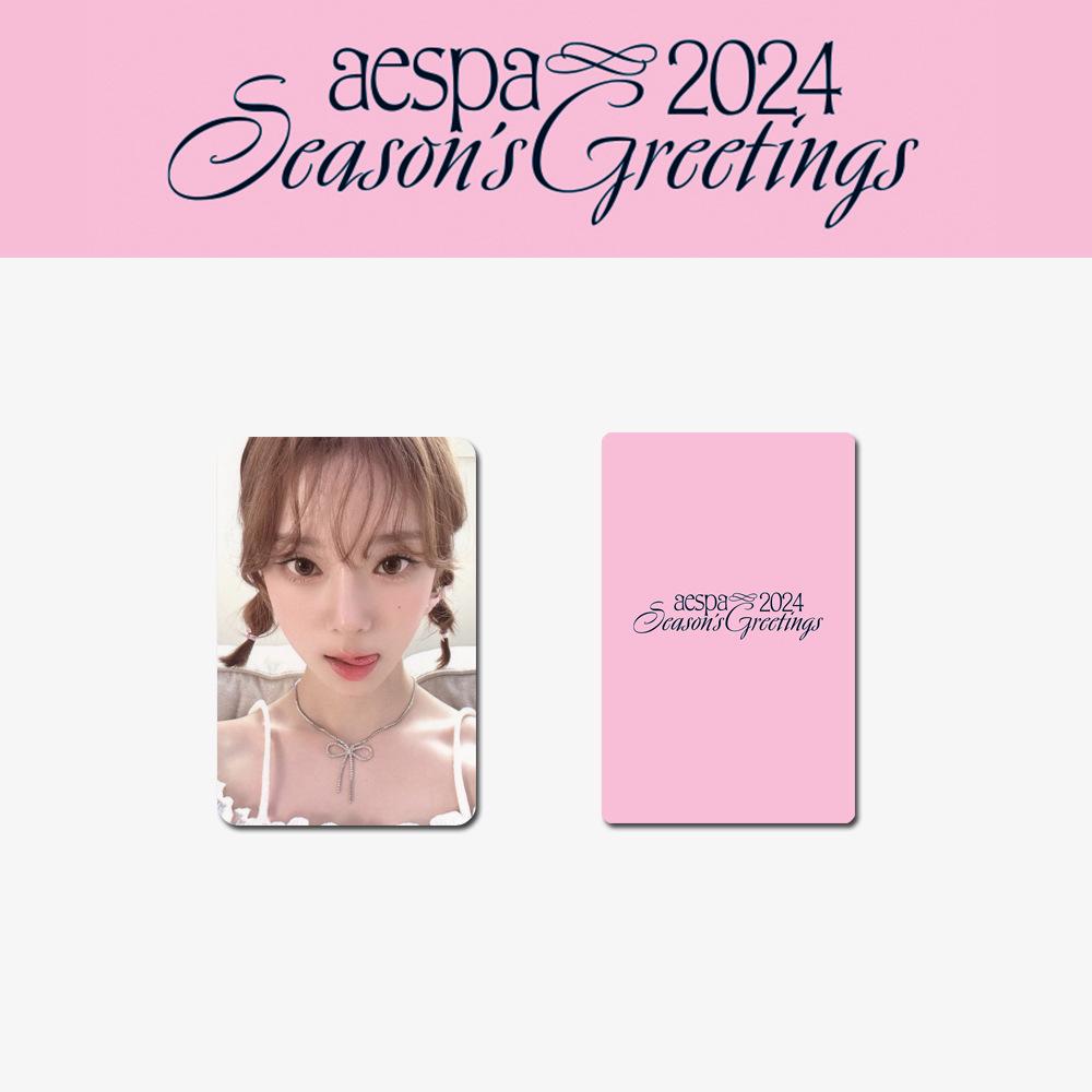 Aespa 2024 Season’s Greetings Photocards & Calendar Set