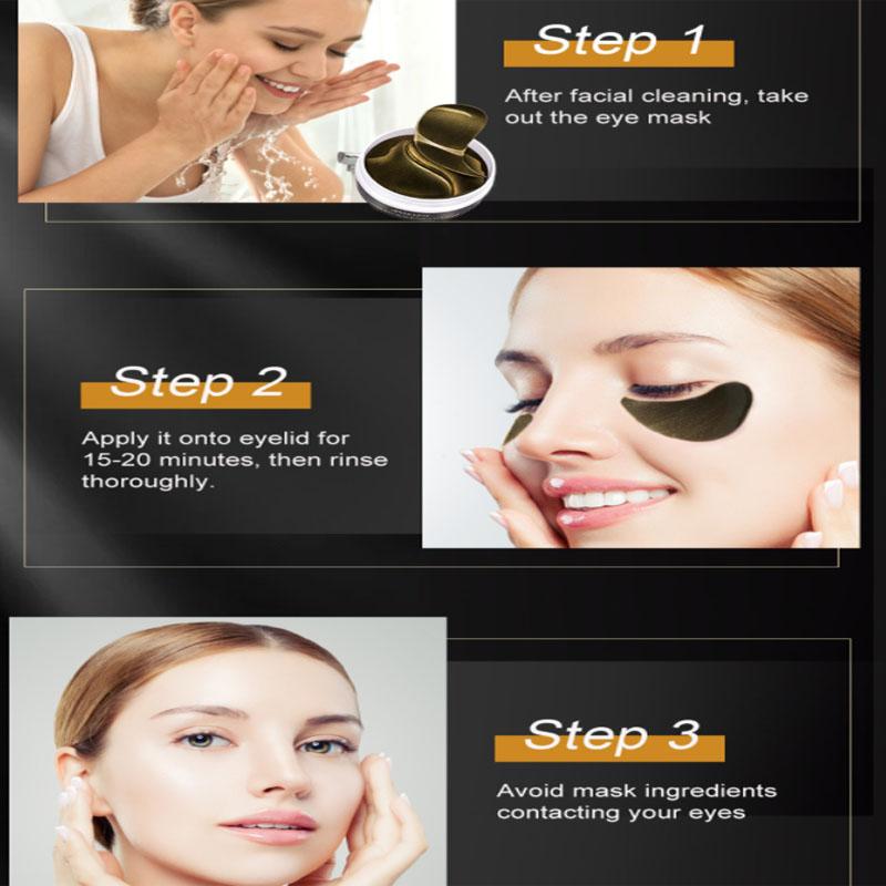 Caviar Eye Mask Moisturizing and Diminishing Fine Lines and Dark Circles Eye Patch Eye Care Essence