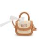 Knitted Princess Handbag Kids Shoulder Bag With Neutral Colors Easy Matching