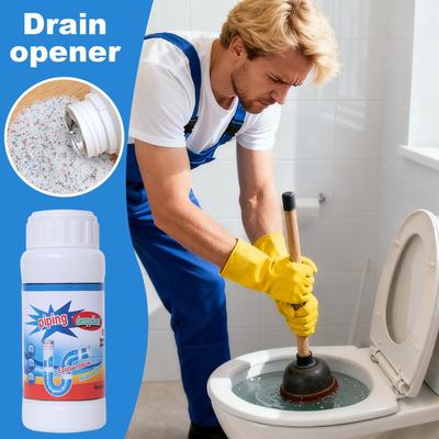 Limpiador de Drenajes Líquido de Acción Rápida de 110g, Eliminador de Obstrucciones para Papel Grasa Aceite en Fregadero Inodoro Ducha Tuberías de Alcantarillado, Artículos de Baño