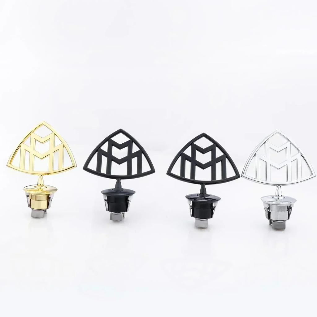 CRU1 Car Engine Hood Emblem Front Bonnet Chrome Mark Accessorie For Mercedes Benz C E S Class W204 W205 W212 W213 W211 W220 W222 W223