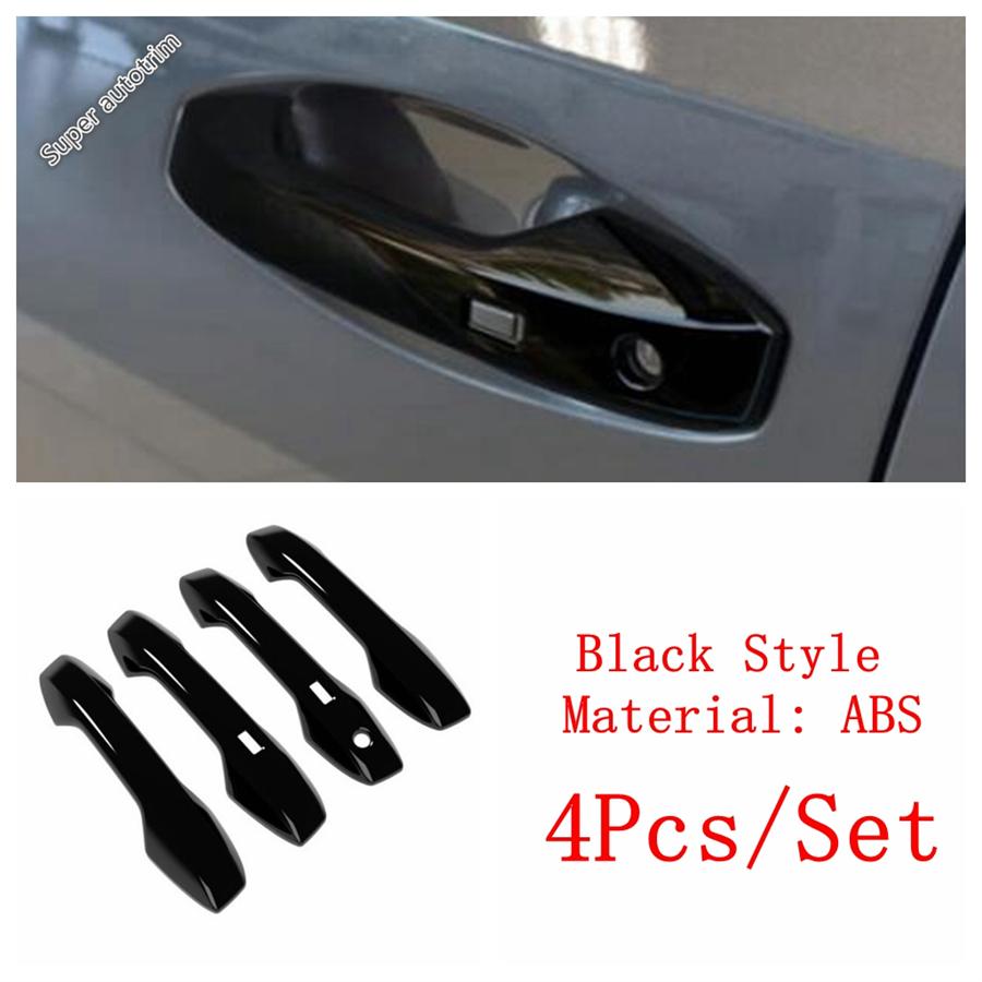 For Nissan Kicks 2025 2026 Car Outer Door Handle Cover Cap Sticker Exterior Trim ABS Chrome / Black / Carbon Fiber Accessories