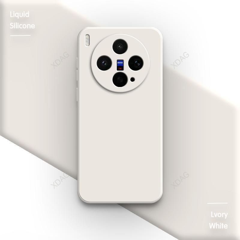 Original Square Liquid Silicone Phone Case for VIVO X300S X300 Ultra Pro FE X300Ultra 5G Luxury Straight Edge Soft Couples Cover