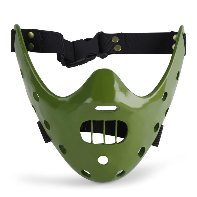 Horror Movie Silence Of Lambs Resin Mask Halloween Costume Party Prop