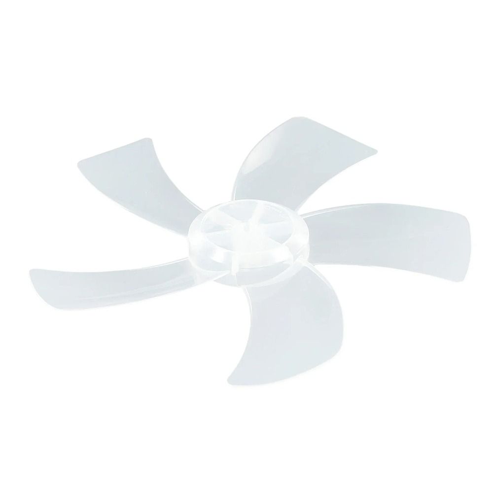 1Pcs 12 Inch Plastic Fan Blade 5 Blades Table Fanner Accessories Fan Leaves  For Standing Pedestal