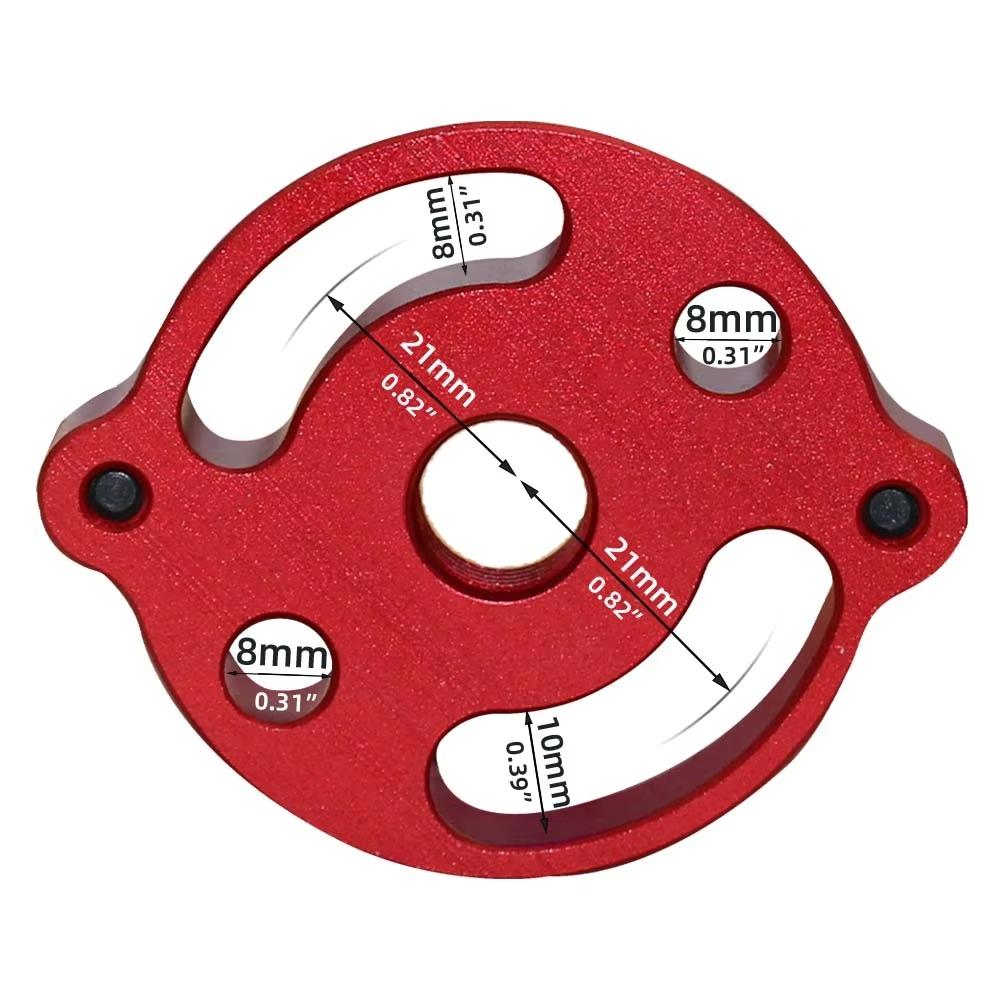 Aluminum Self Center Dowel Jig 3-10mm Vertical Hole Jig New Hole Puncher Locator  Woodworking Tools