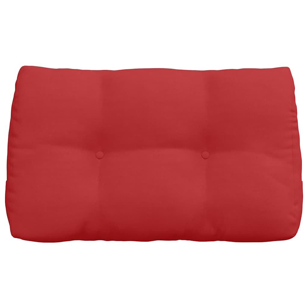 Back Cushion Red 80 x 24 x 50 cm Fabric