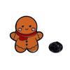 Holiday Enamel Lapel Pins Christmas Cartoon Brooch, Santa Claus Elk Snowman Tree Badge Pin, Alloy Festive Badges Bags Scarves Clothes Decorative