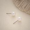 Fashion Versatile Pearl Zircon 12 Pair Set Earrings