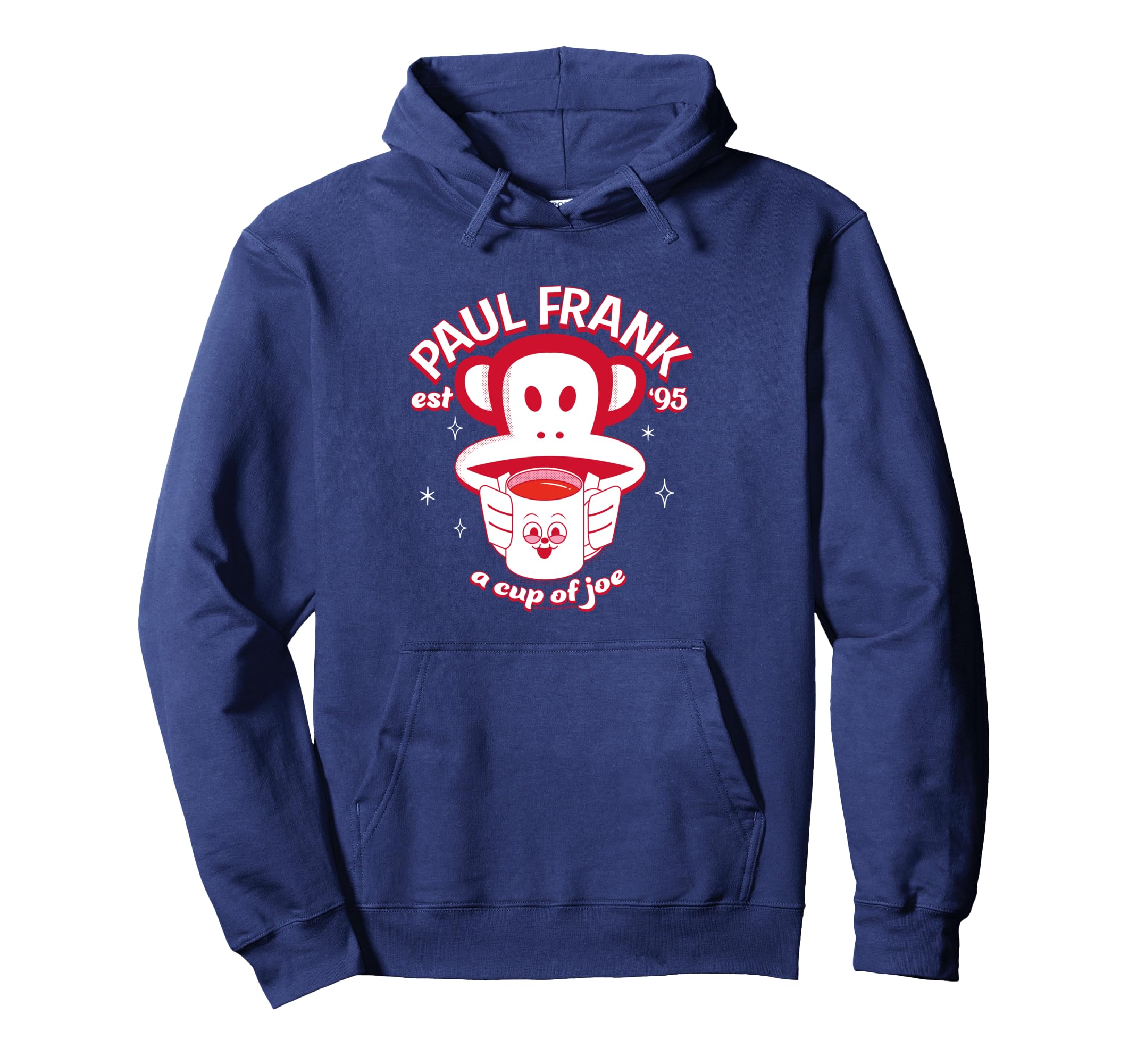

Paul Frank s Red a Cup of Joe Coffee Julius Monkey Hoodie