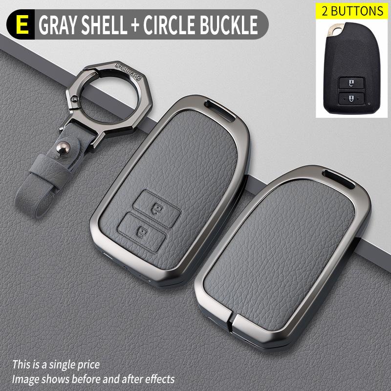 Toyota Model E Car Key Case - Elephant Gray