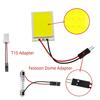 12V-24V Universal Car Interior Readling Lamp COB 108SMD LED Panel Dome Light High Brightness Bulb Truck Waterproof Lamp