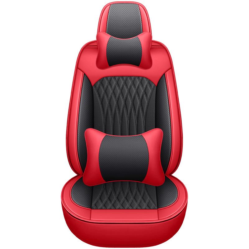 Universal Nappa Leather Car Seat Cushion No. 17 – Full Wrap, Full Leather Sports Seat Cover
