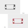 For Subaru BRZ/Toyota GR86 2026- Carbon Fiber Center Console Navigation Screen Trim Stickers Car Interior Tuning Accessories