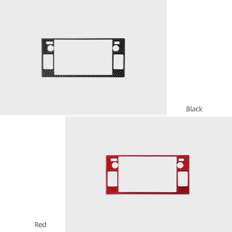 For Subaru BRZ/Toyota GR86 2026- Carbon Fiber Center Console Navigation Screen Trim Stickers Car Interior Tuning Accessories