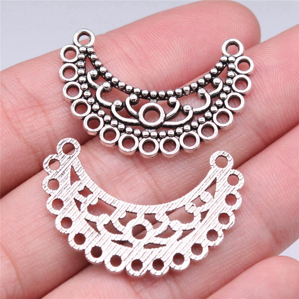 Accessories Parts Curved Necklace Connector Minimalist Jewelry Components QA013