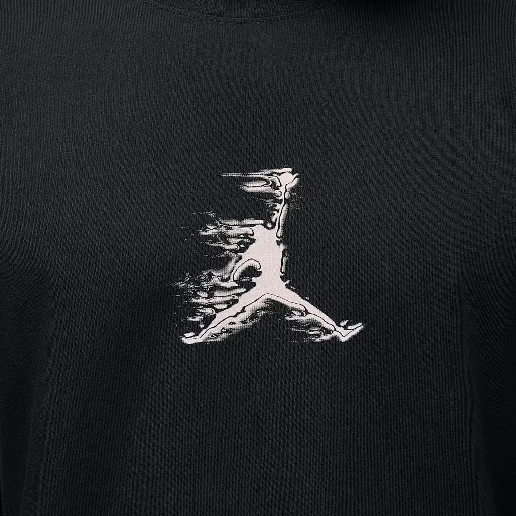 Jordan Dri-FIT Skin-Friendly Comfortable Printed Crew Neck T-Shirt Men tops HQ9038-010