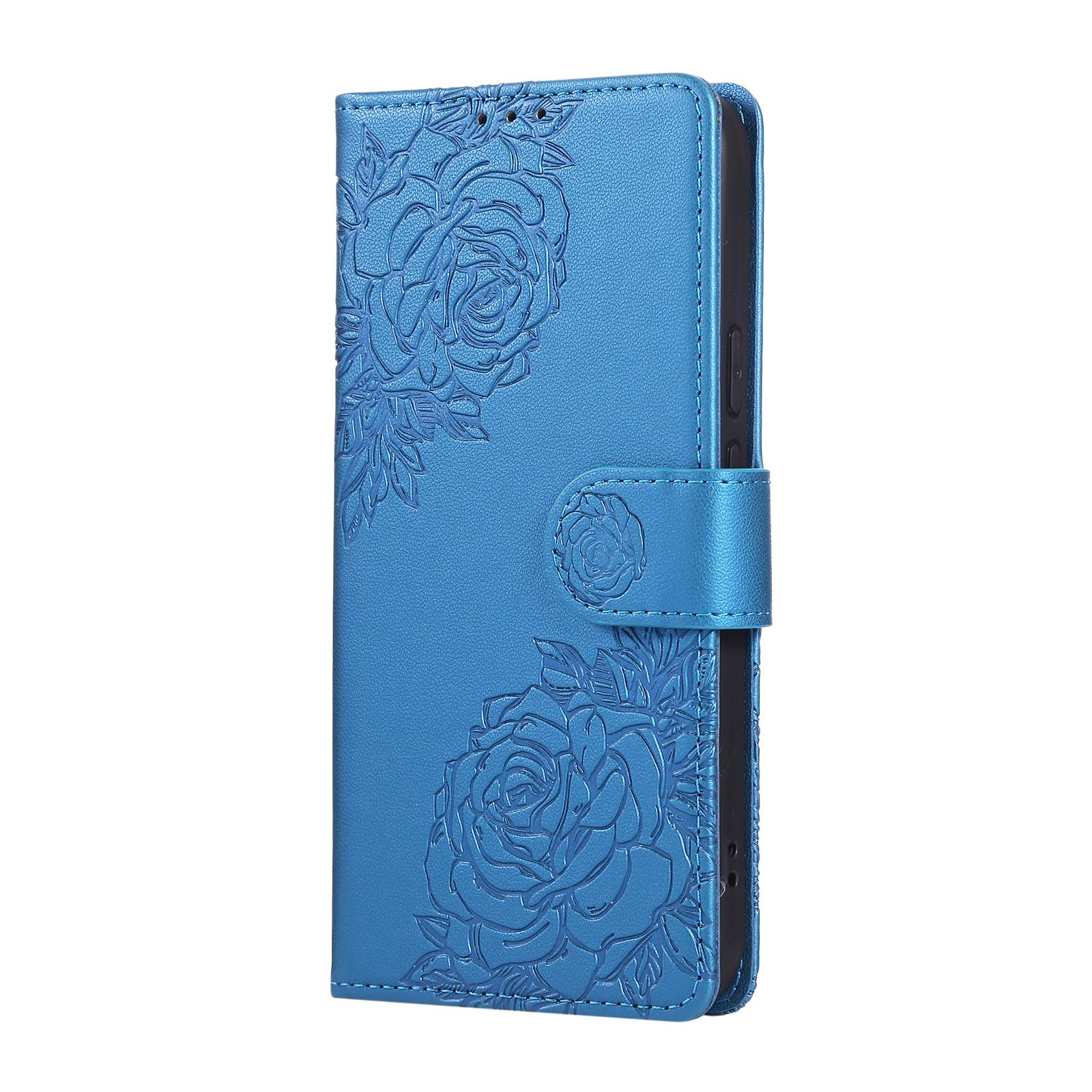 

Fashion Flower Pattern Leather Case For Google Pixel 9 10 Pro XL Wallet Card Flip Magnetic Phone Cover For Pixel 9 8 Pro 9A 8A Pixel 10 Pro XL&Case & Strap синій