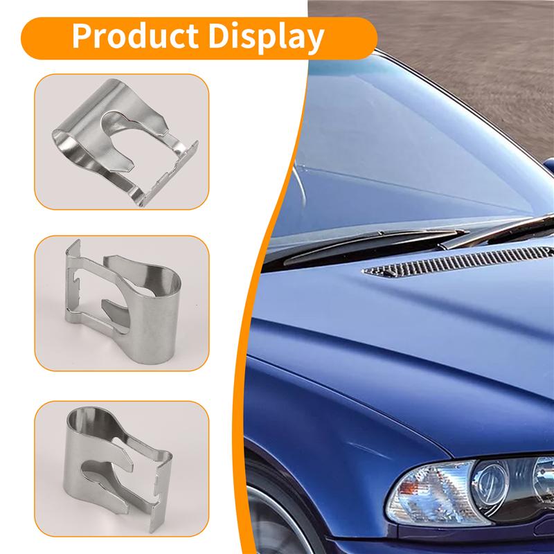 10 PCS Windscreen Wiper Motor Linkage Portable Durable Rods Arms Link Mechanism Repair Clip Fix Kit 269617-M53K